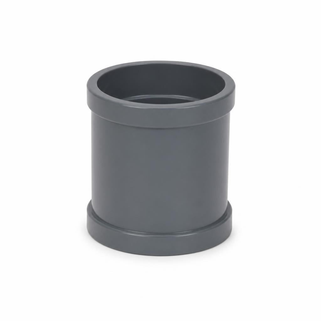90MM POLY SOCKET - STRAIGHT COUPLER