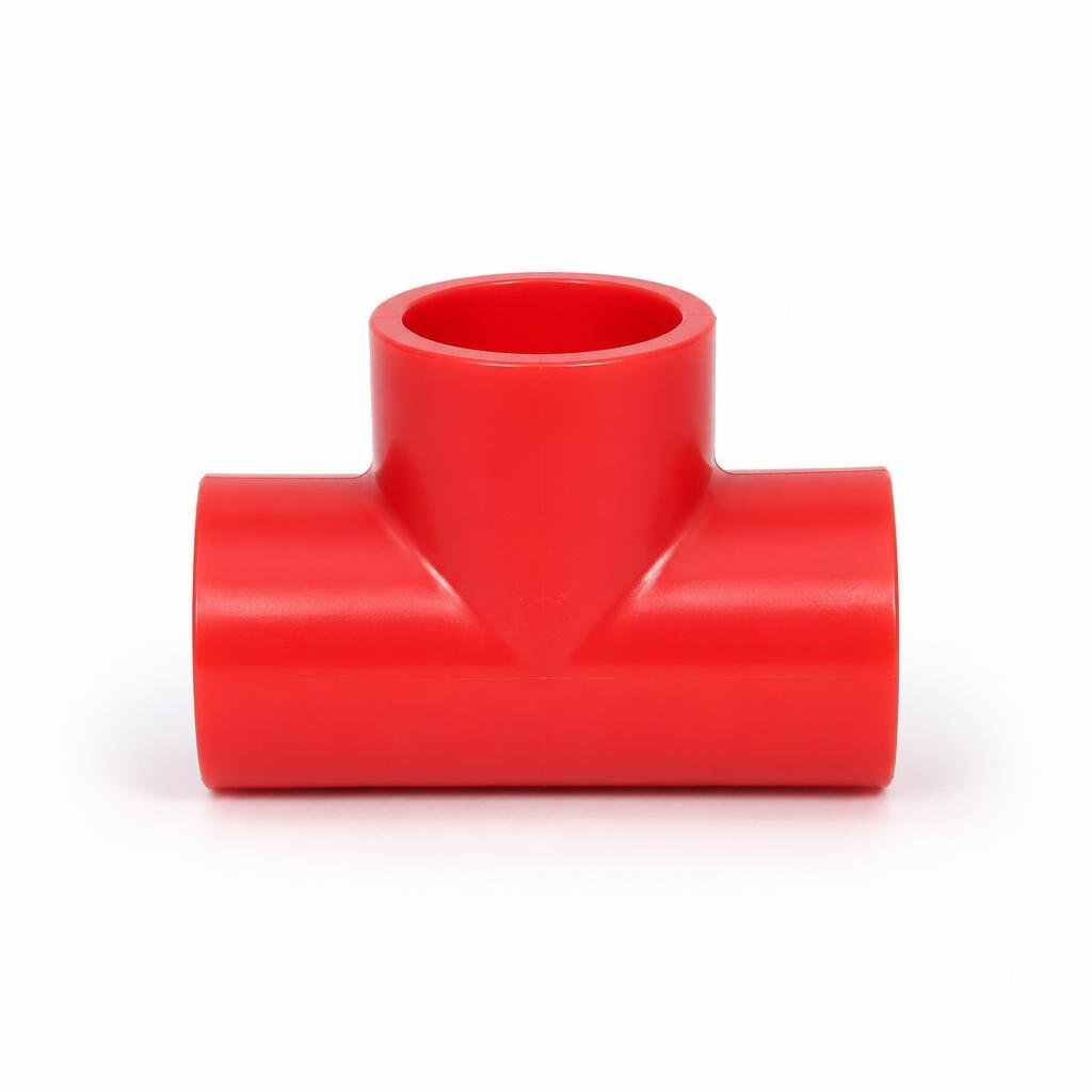 25 X 20MM POLY RED. TEE