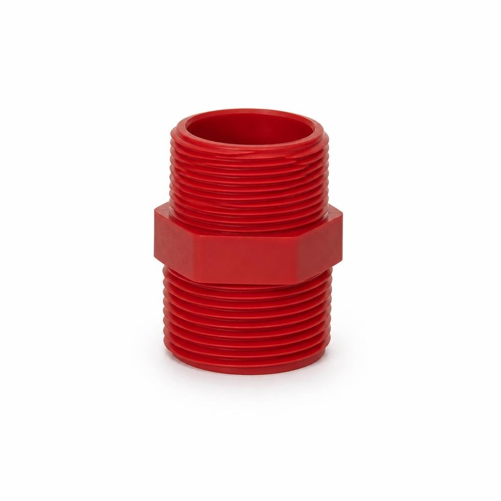 3/4" X 1/2" POLY RED. NIPPLE