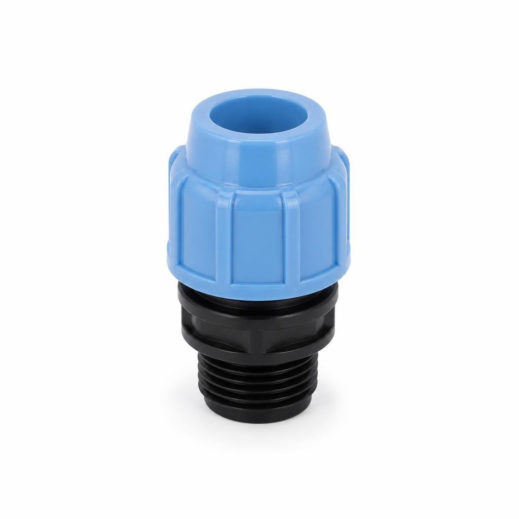 20MM X 3/4" POLY MALE THREADED ADAPTOR - MTA