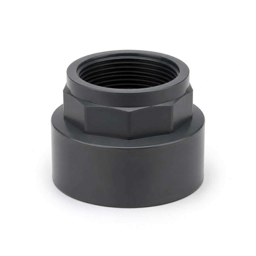 90MM X 3" POLY  FEMALE THREADED ADAPTOR- FTA