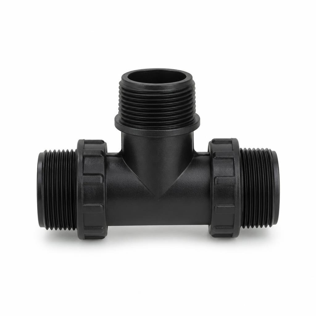 32MM X 1" POLY MALE TEE - MT
