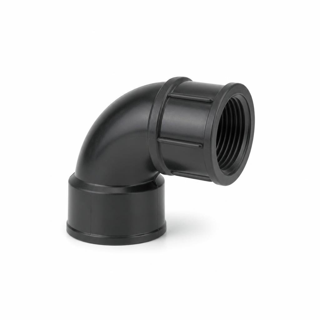 50MM X 1 1/2" POLY FEMALE BEND - FB