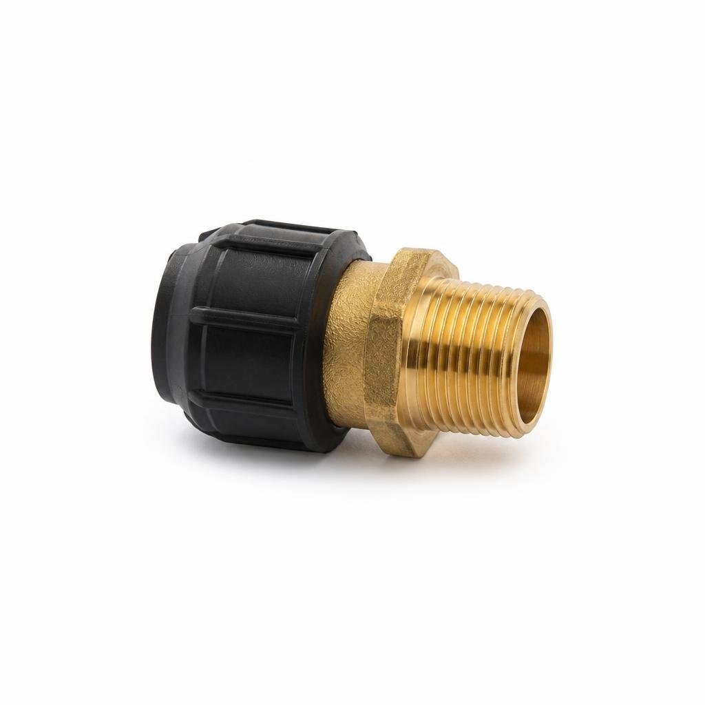 HANSEN 25MM X 1/2" MALE THREADED ADAPTOR - MTA
