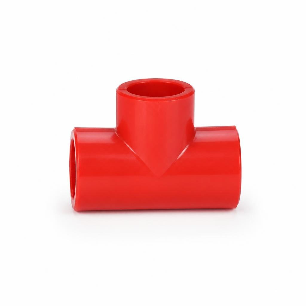 20MM X 15MM ABS RED TEE
