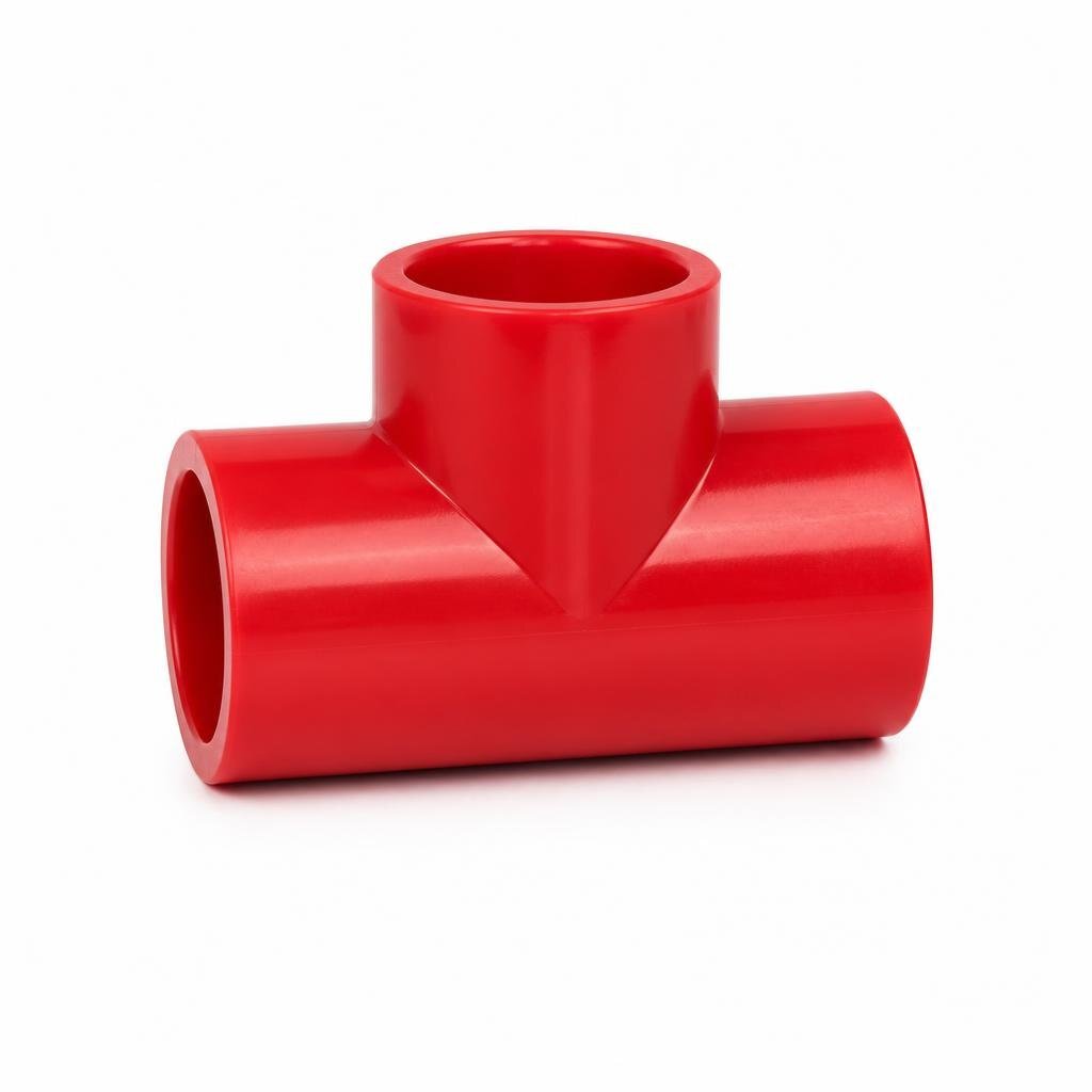 25MM X 20MM ABS RED TEE
