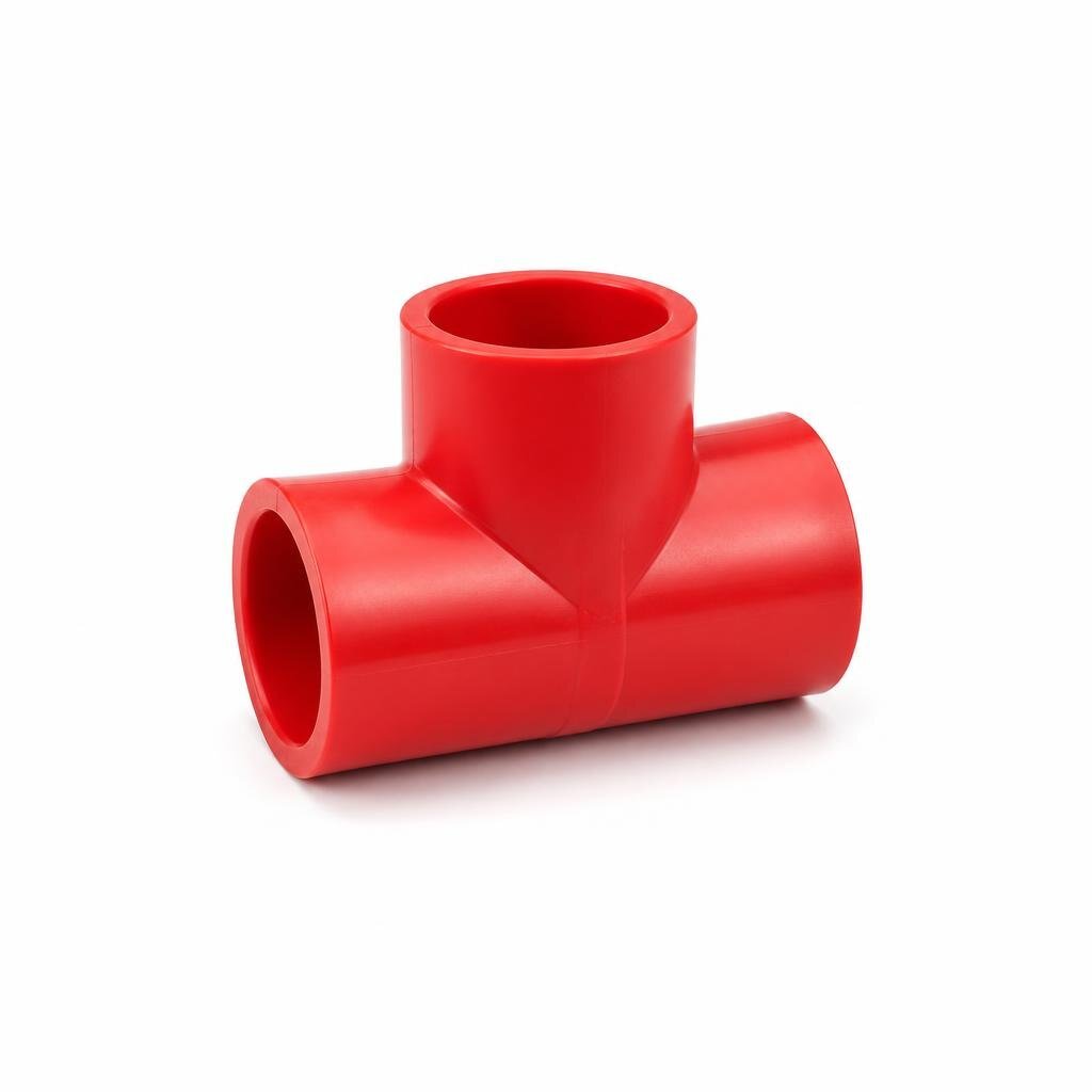 50MM X 32MM ABS RED TEE