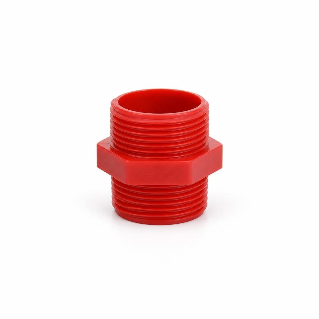20MM X 15MM ABS RED NIPPLE