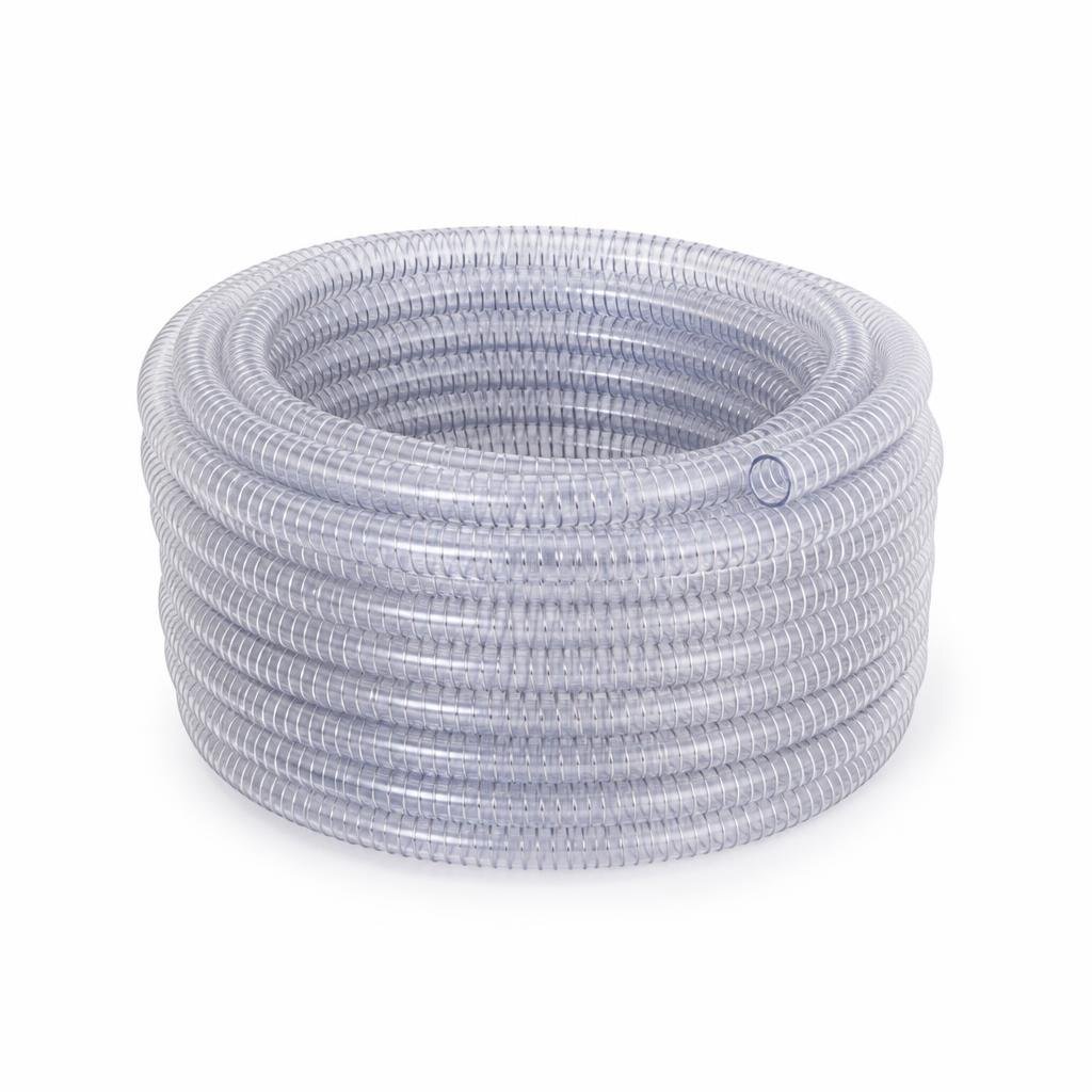4" X 10M SPRING WIRE HOSE