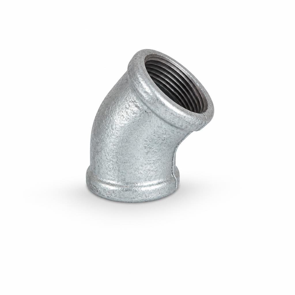 15MM X 45* G.I EQUAL ELBOW