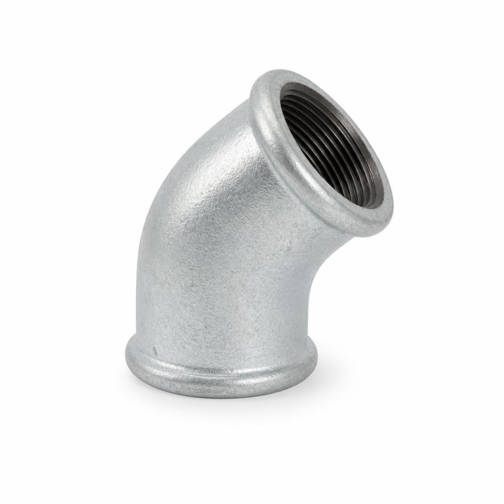 40MM X 45* G.I EQUAL ELBOW