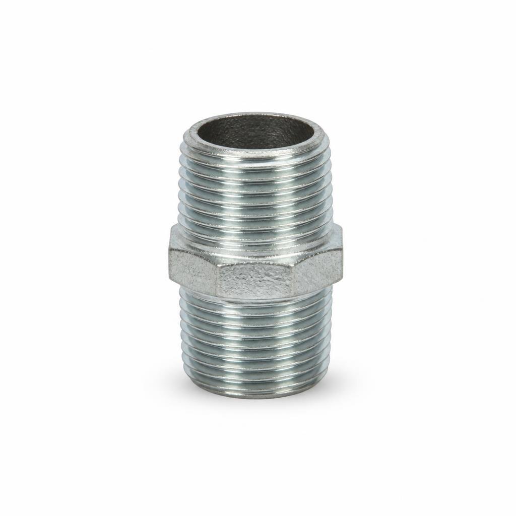 15MM G.I NIPPLE