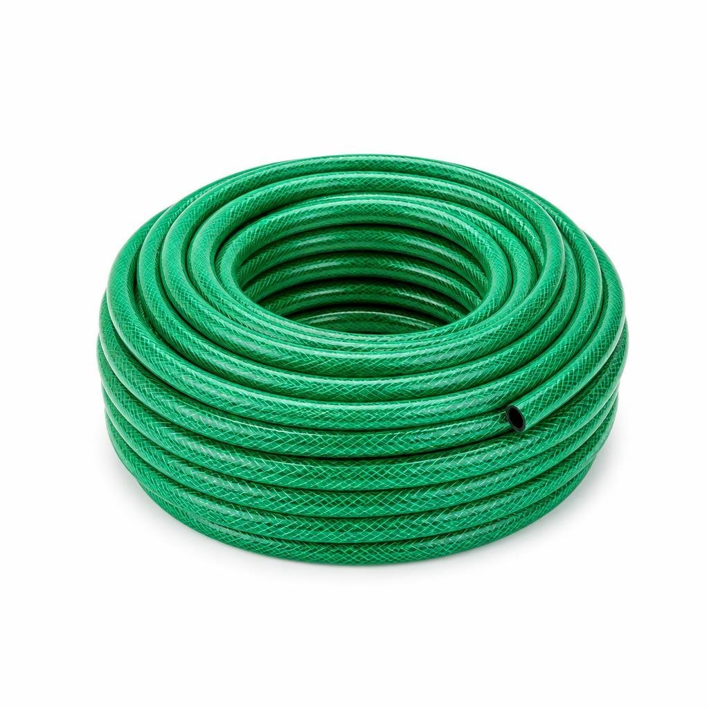 UNIMIND 16MM X 3.0MM X 30M NYLON GREEN GARDEN HOSE