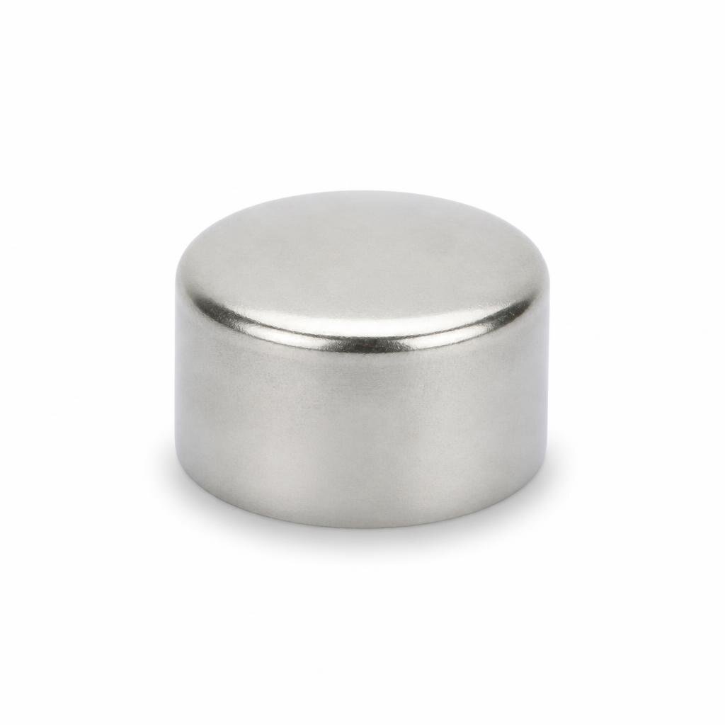 20MM S/STEEL ROUND CAP