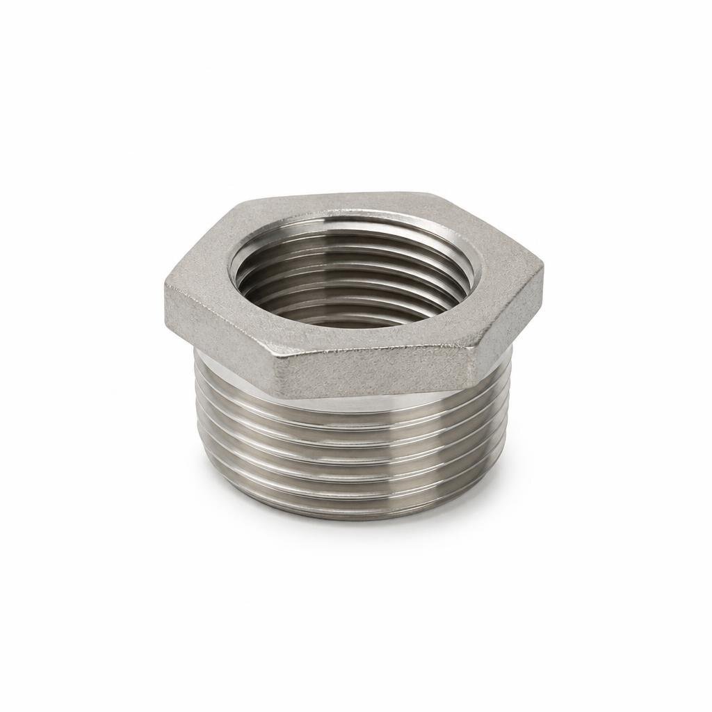 25 X 15MM S/STEEL HEXAGON BUSHING