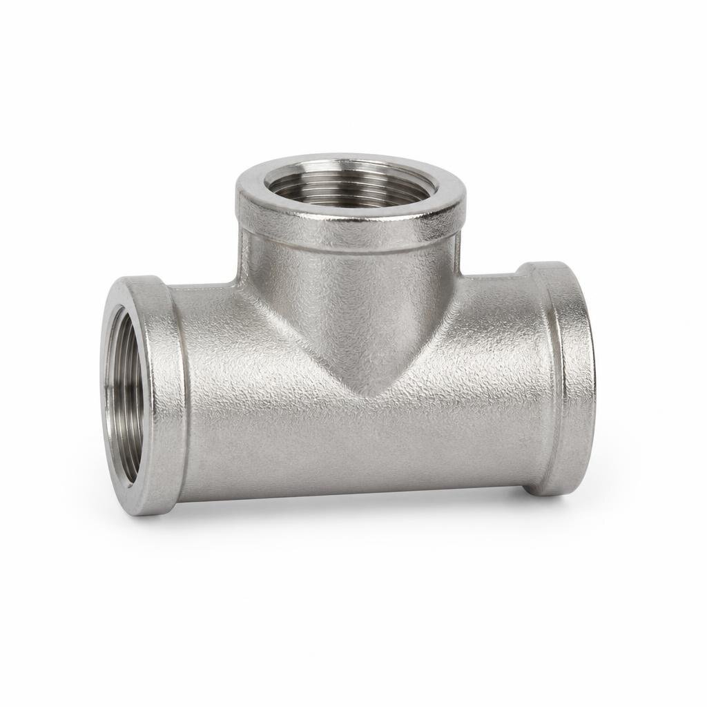 25 X 20MM S/STEEL RED.TEE