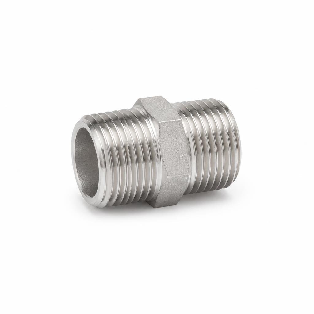 25 X 15MM S/STEEL HEXAGON RED.NIPPLE