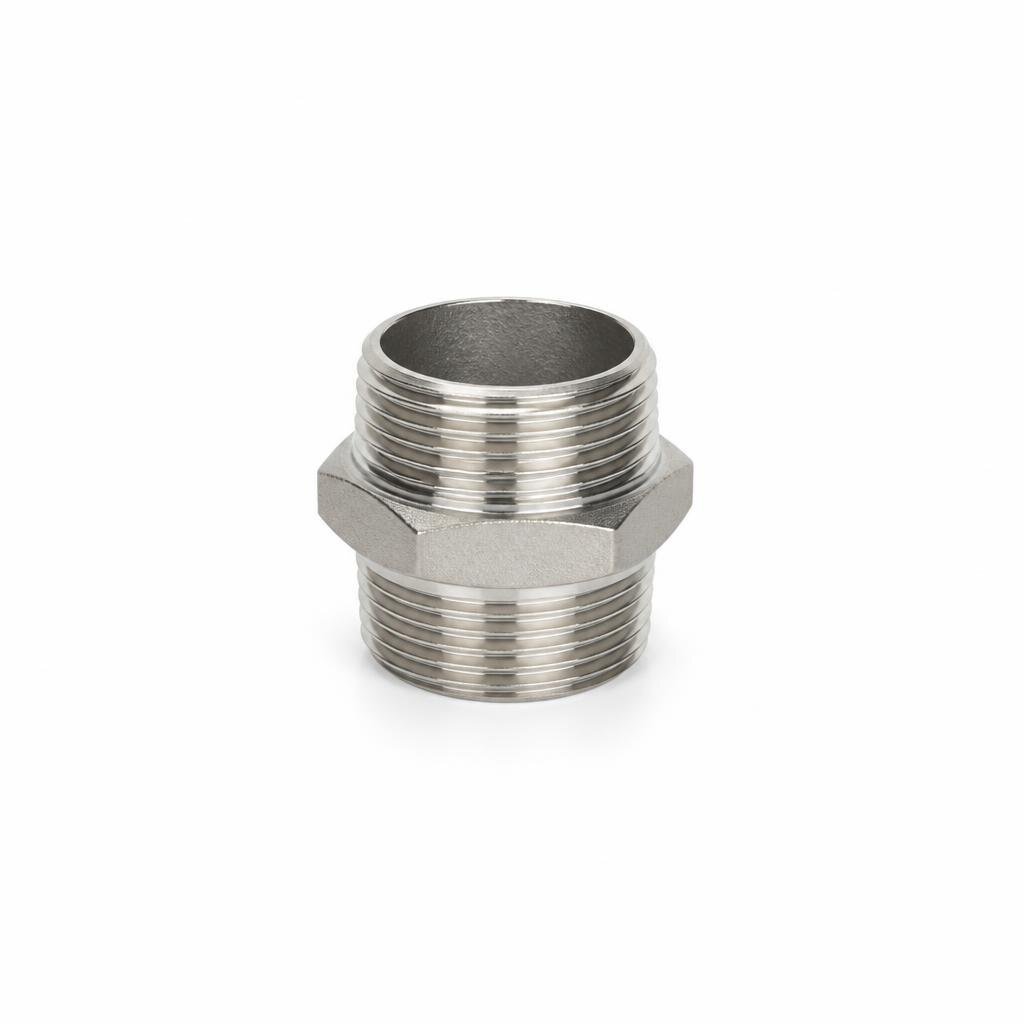 25 X 20MM S/STEEL HEXAGON RED.NIPPLE