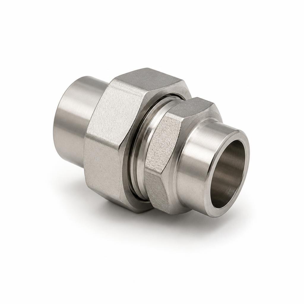 32MM S/STEEL UNION