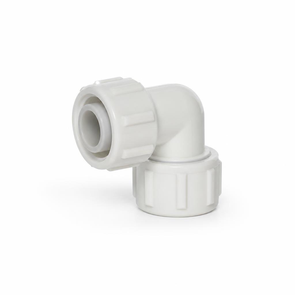 EZF-6UE6 3/8" EZ UNION ELBOW