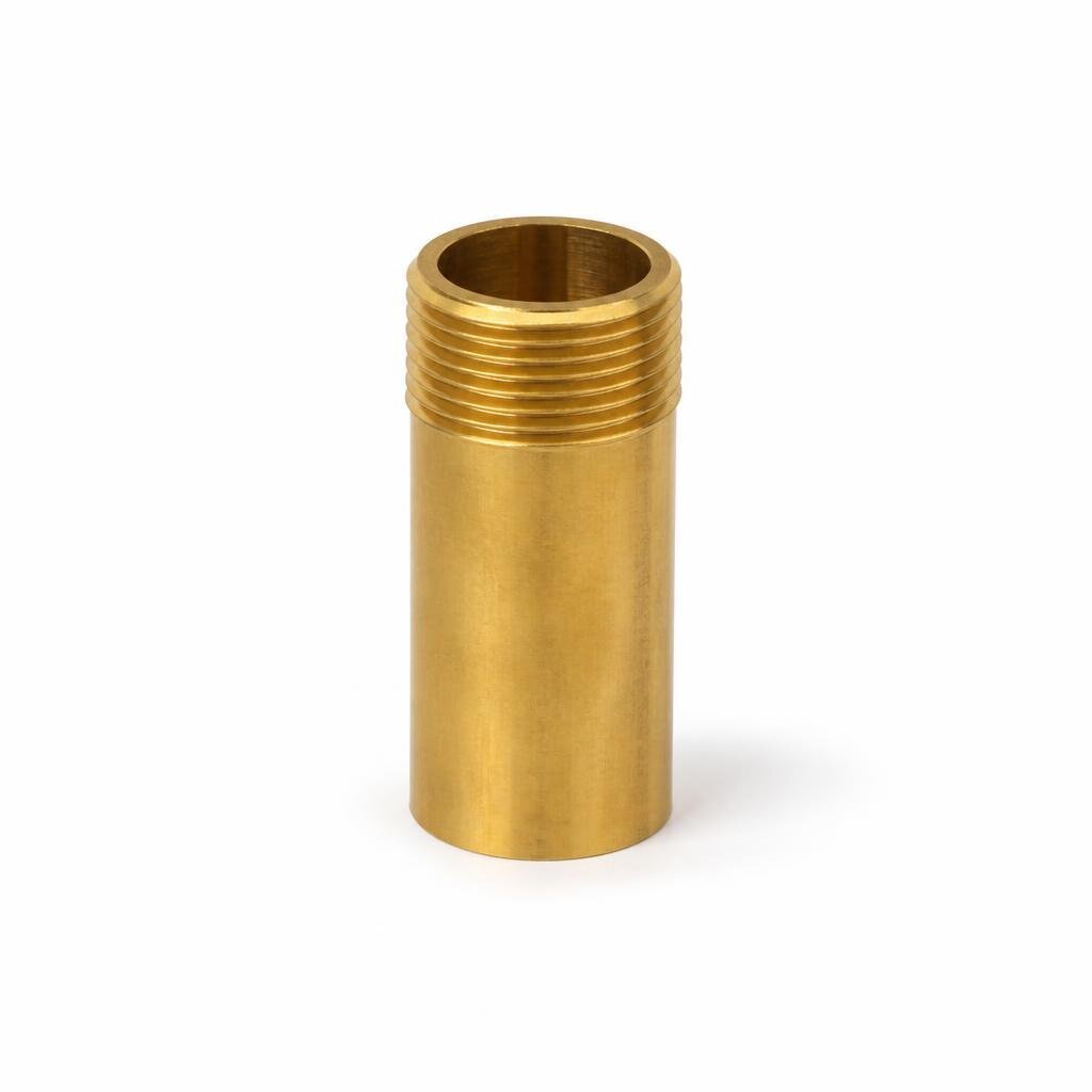 1/2" X 32MM PIPE EXTENSION BRASS