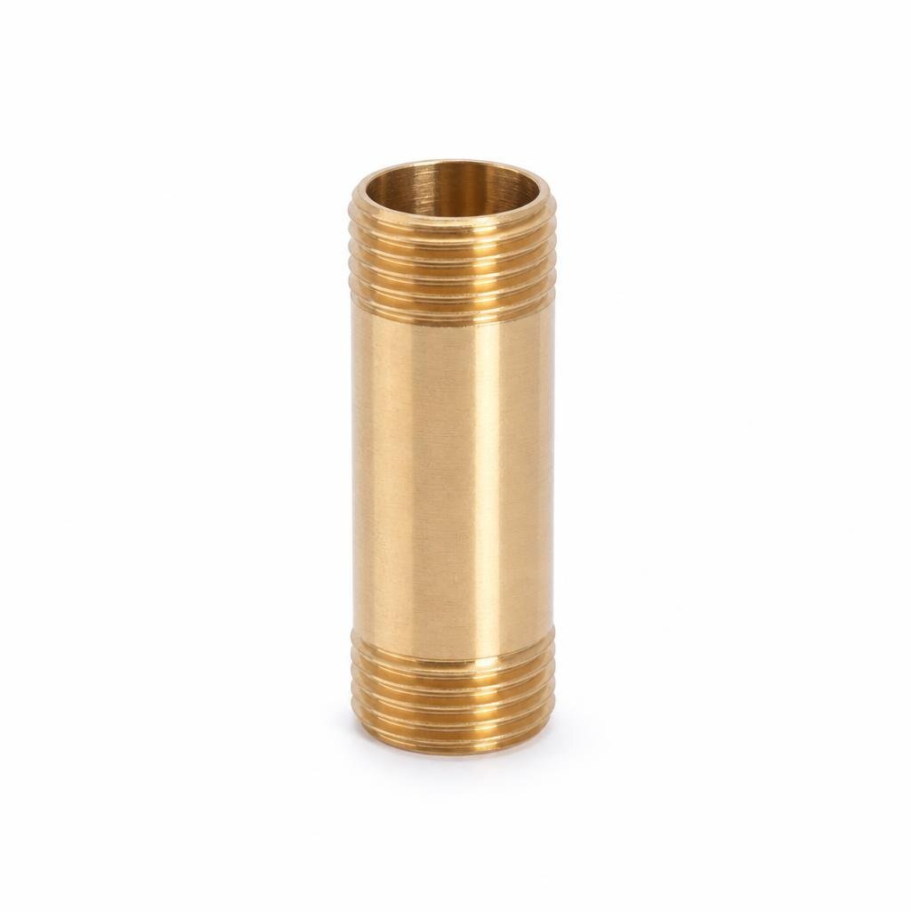 1/2" X 40MM PIPE EXTENSION BRASS
