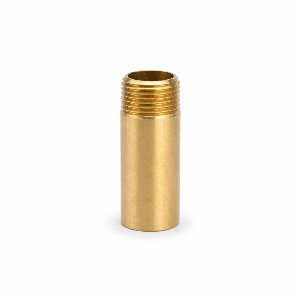 1/2" X 50MM PIPE EXTENSION BRASS