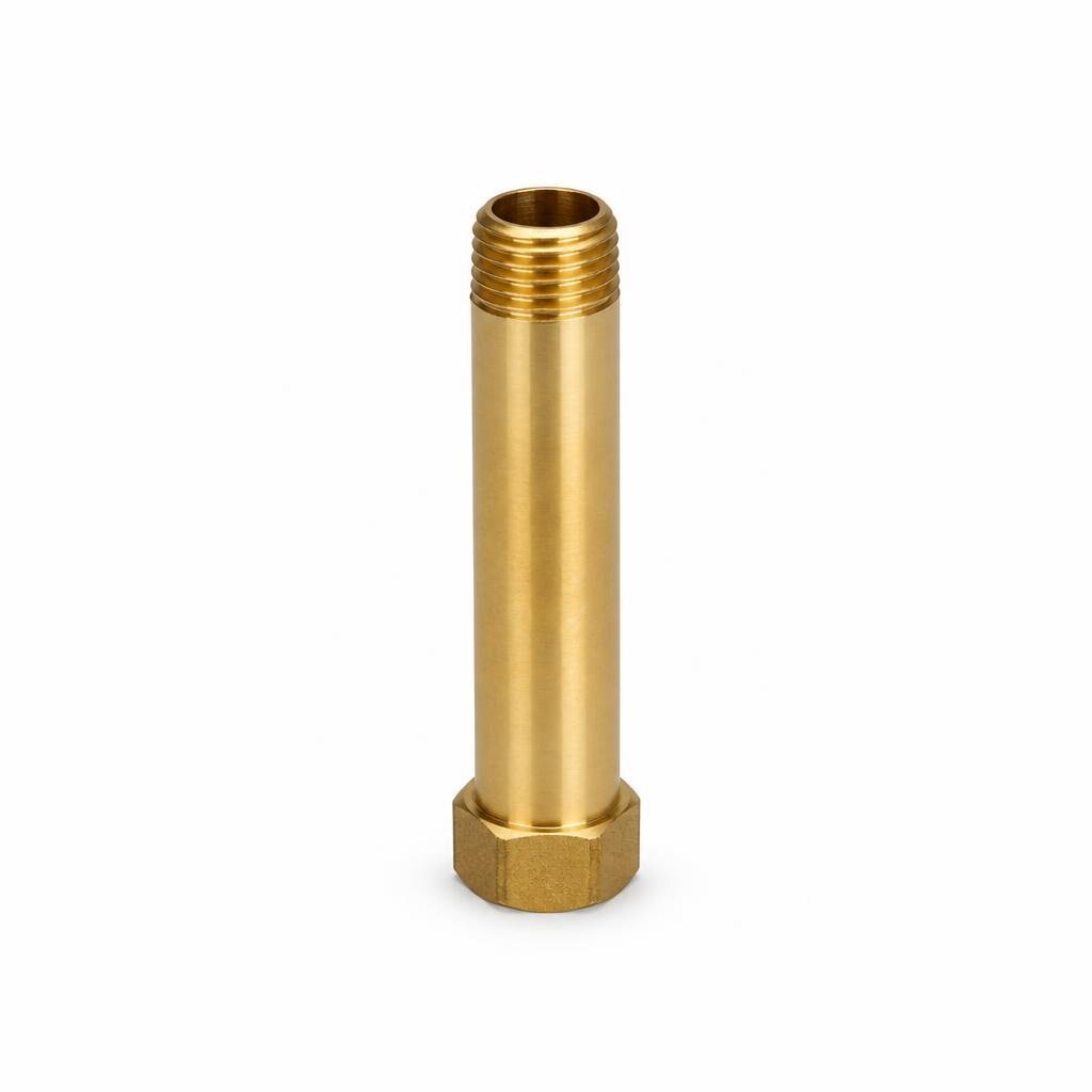 1/2" X 65MM PIPE EXTENSION BRASS