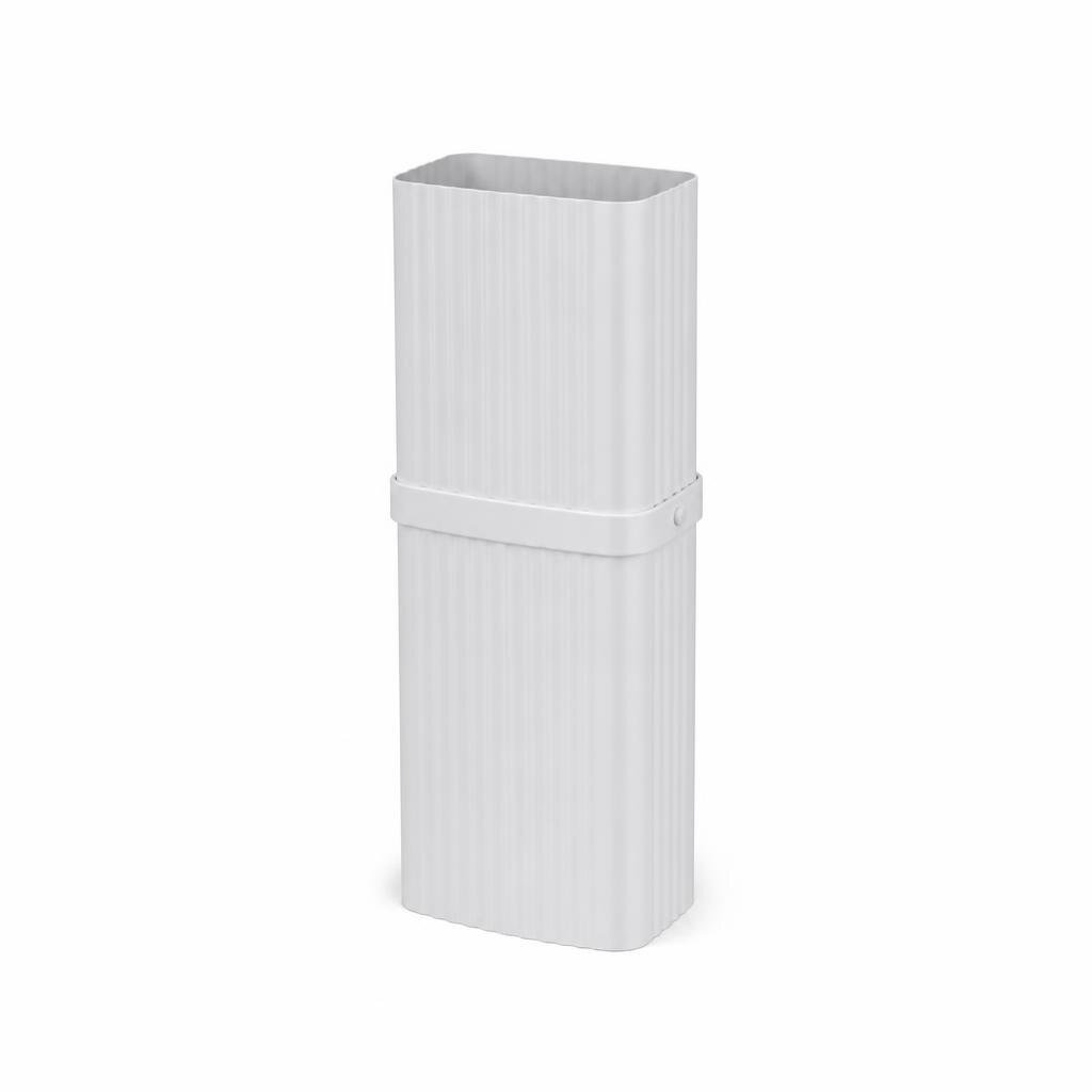 PALING 115X90MMX5.8M RECTANGULAR DOWN PIPE - WHITE