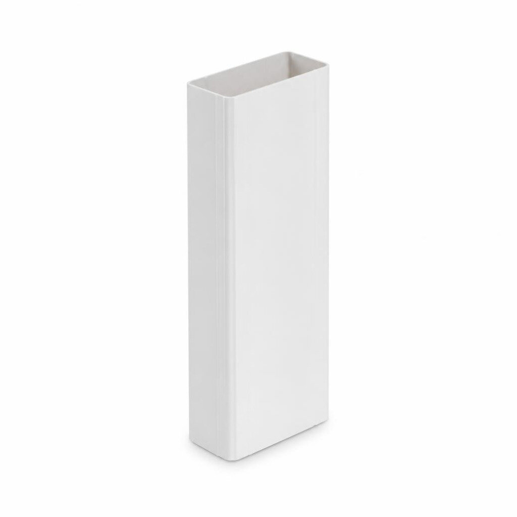 PALING 105X55MMX5M RECTANGULAR DOWN PIPE - WHITE