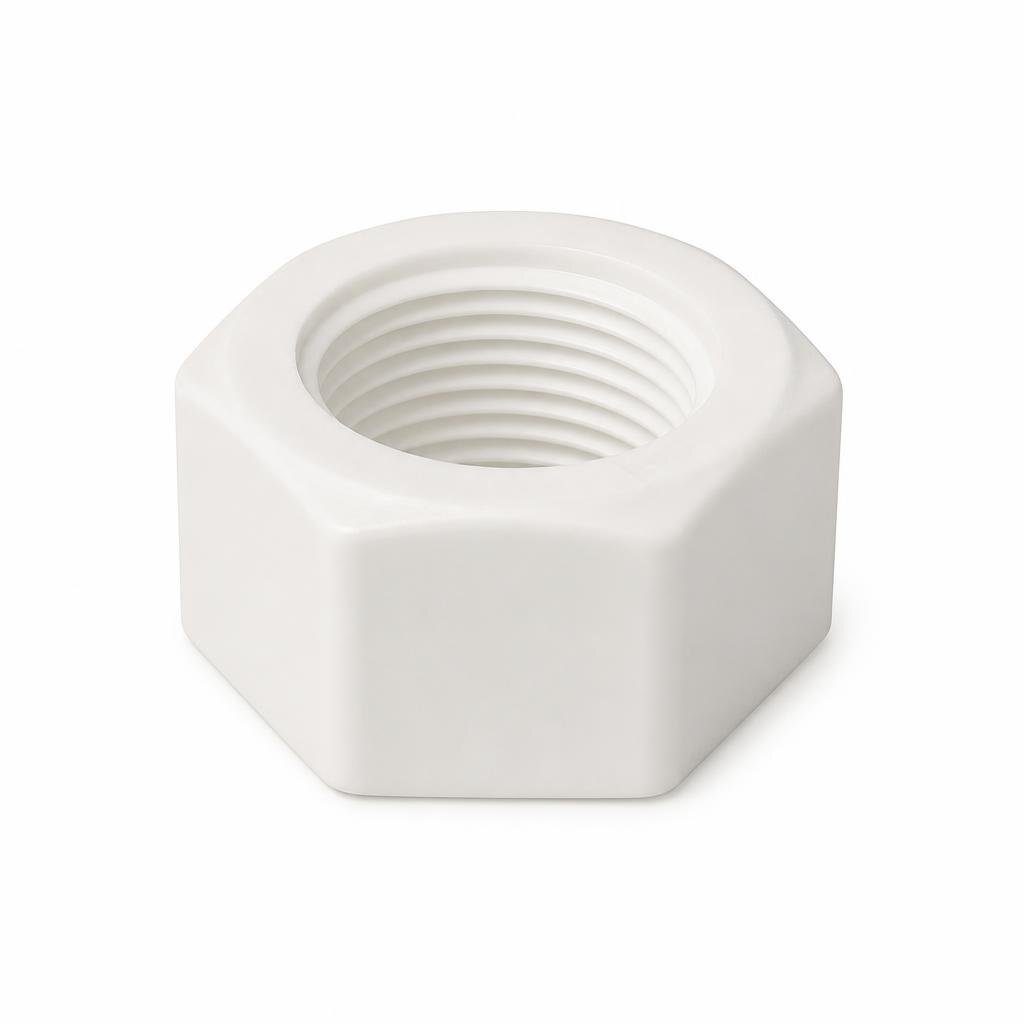 TECHPLAS 1020 50MM PLASTIC HEXAGON CON.NUT