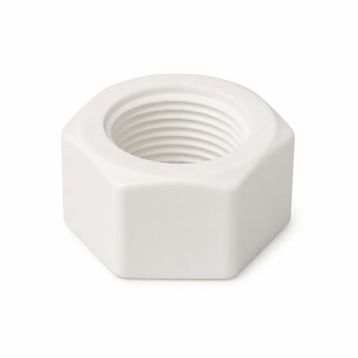 TECHPLAS 1020 50MM PLASTIC HEXAGON CON.NUT
