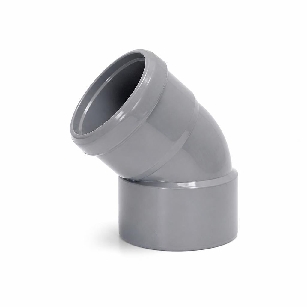 250MM X 45* UPVC UNDERGROUND ELBOW
