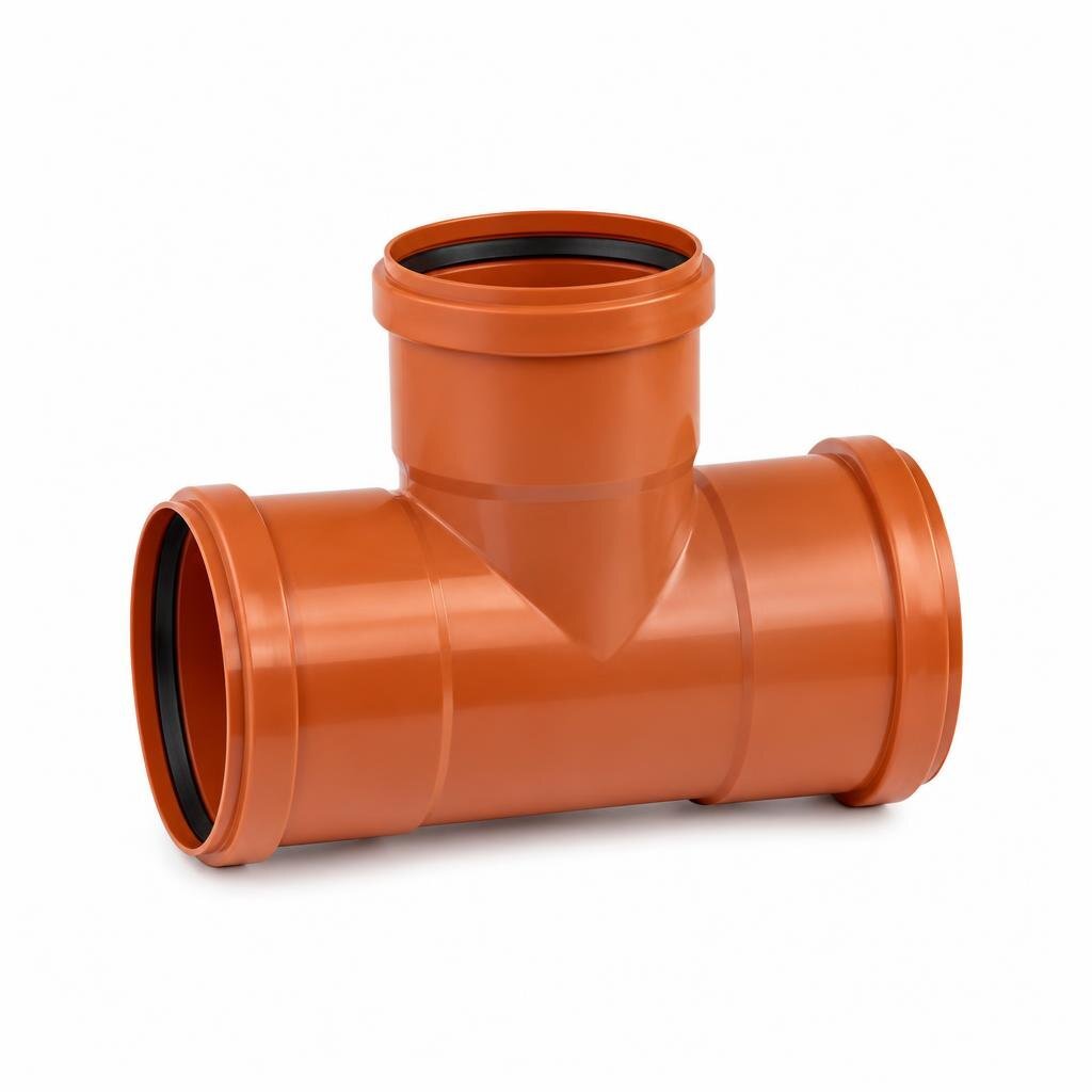 160 X 110MM UPVC UNDERGROUND RED.TEE