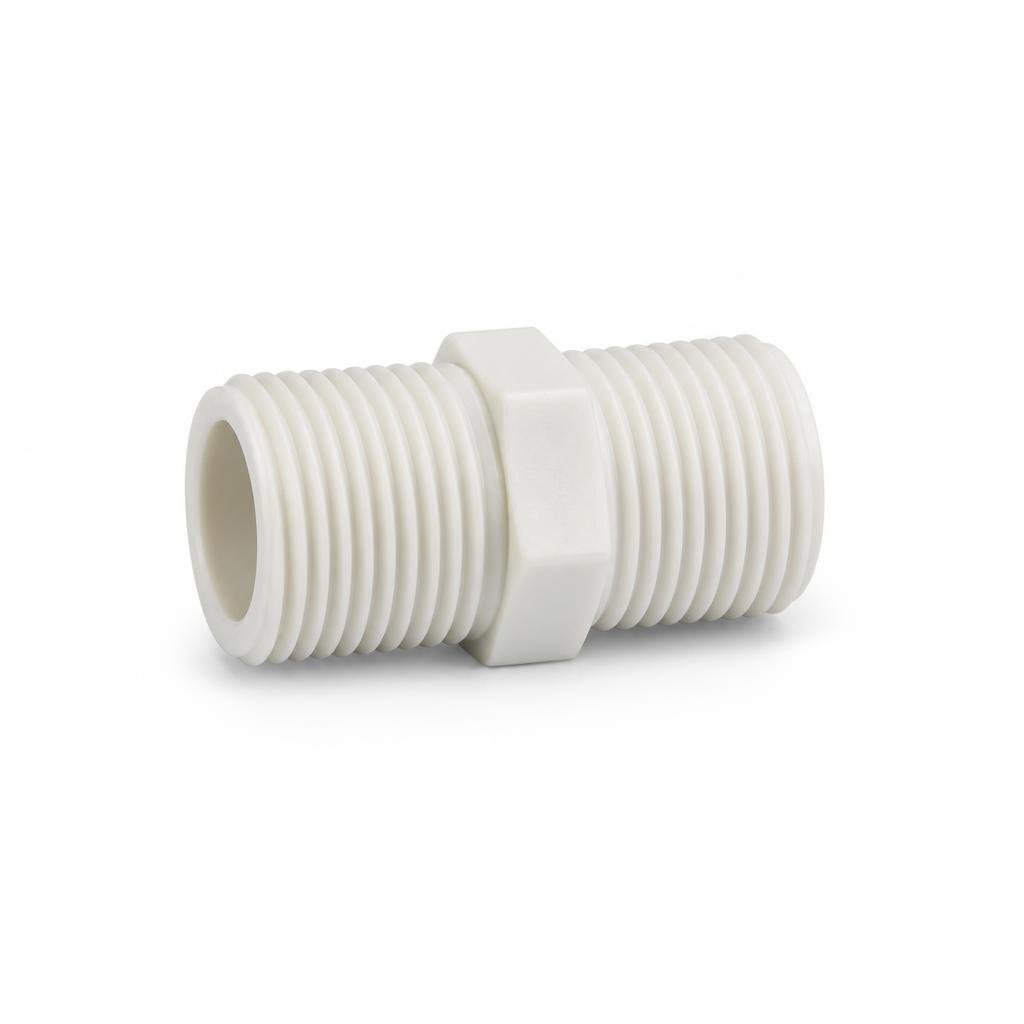 15MM PVC ACETAL NIPPLE