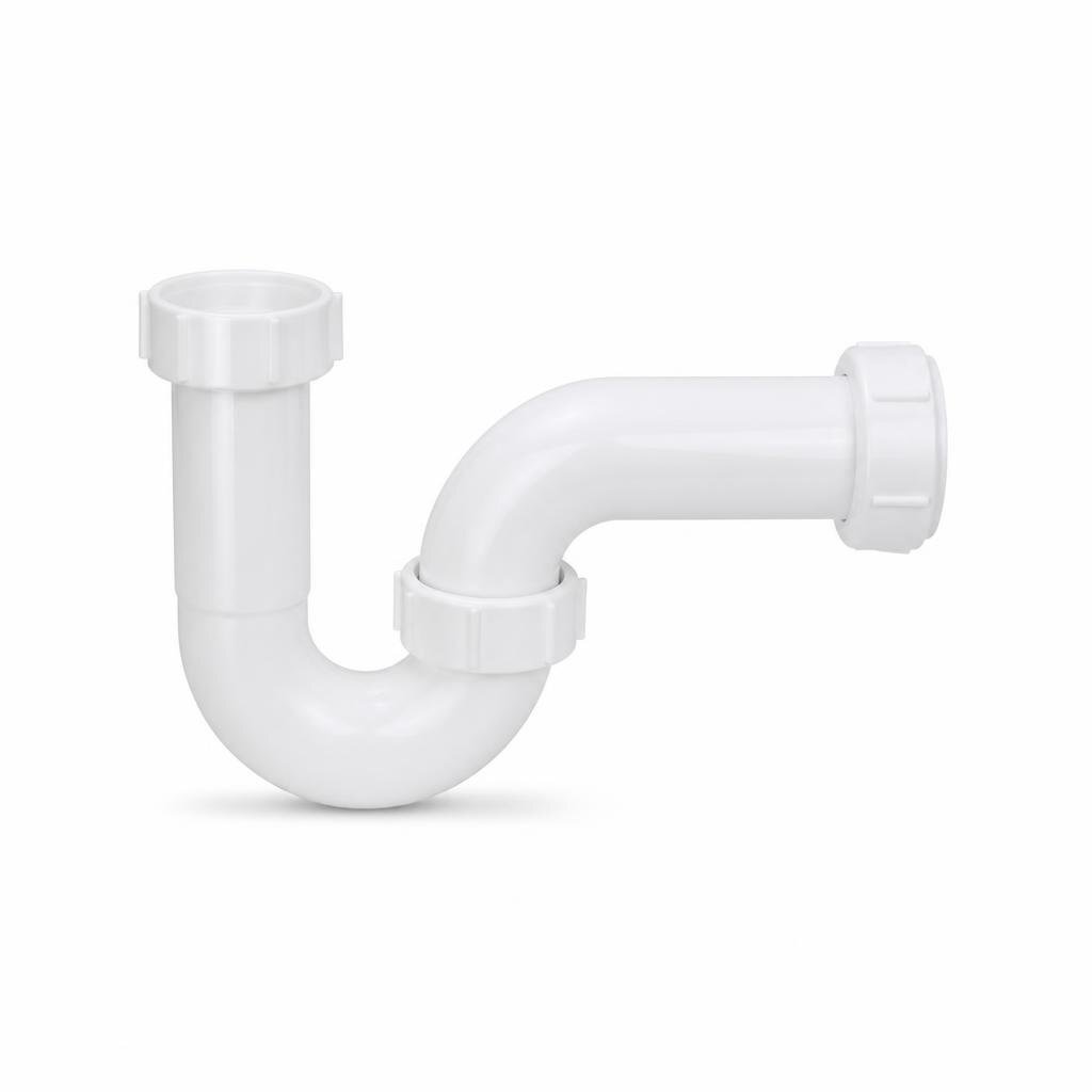 110MM UPVC P-TRAP I/O