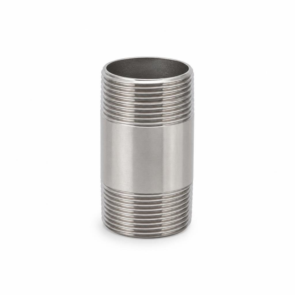 1" S/STEEL K.C. NIPPLE