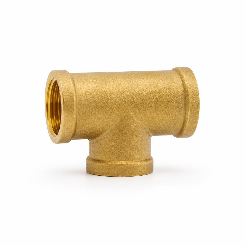 3/8" BRASS T JOINT