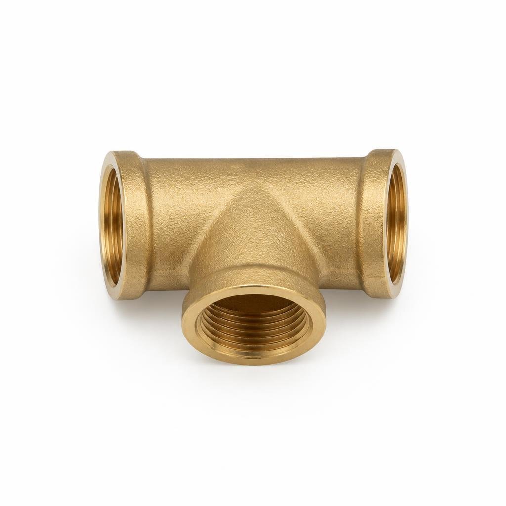 1/2" BRASS T JOINT