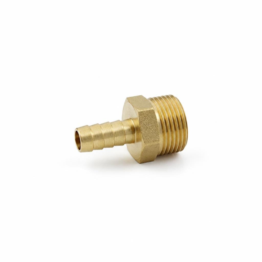 5/16"M X 3/8" BRASS SINGLE TAIL BARB