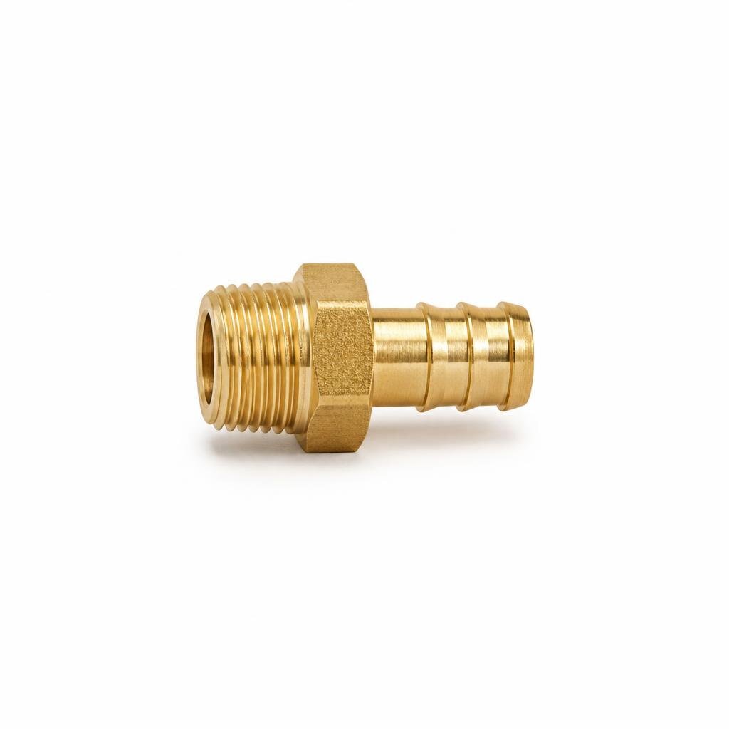 5/16"M X 1/2" BRASS SINGLE TAIL BARB