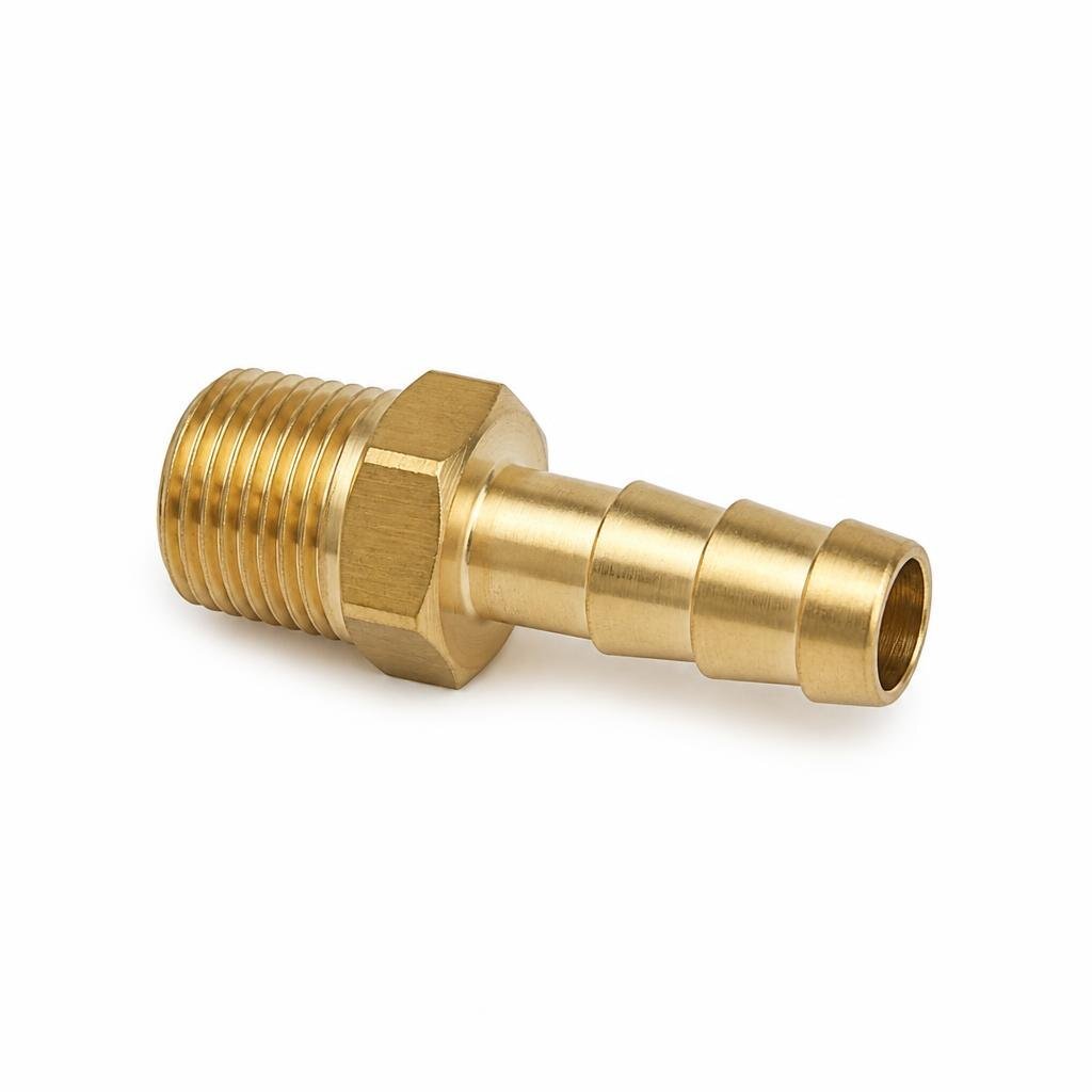 3/8"M X 3/8" BRASS SINGLE TAIL BARB