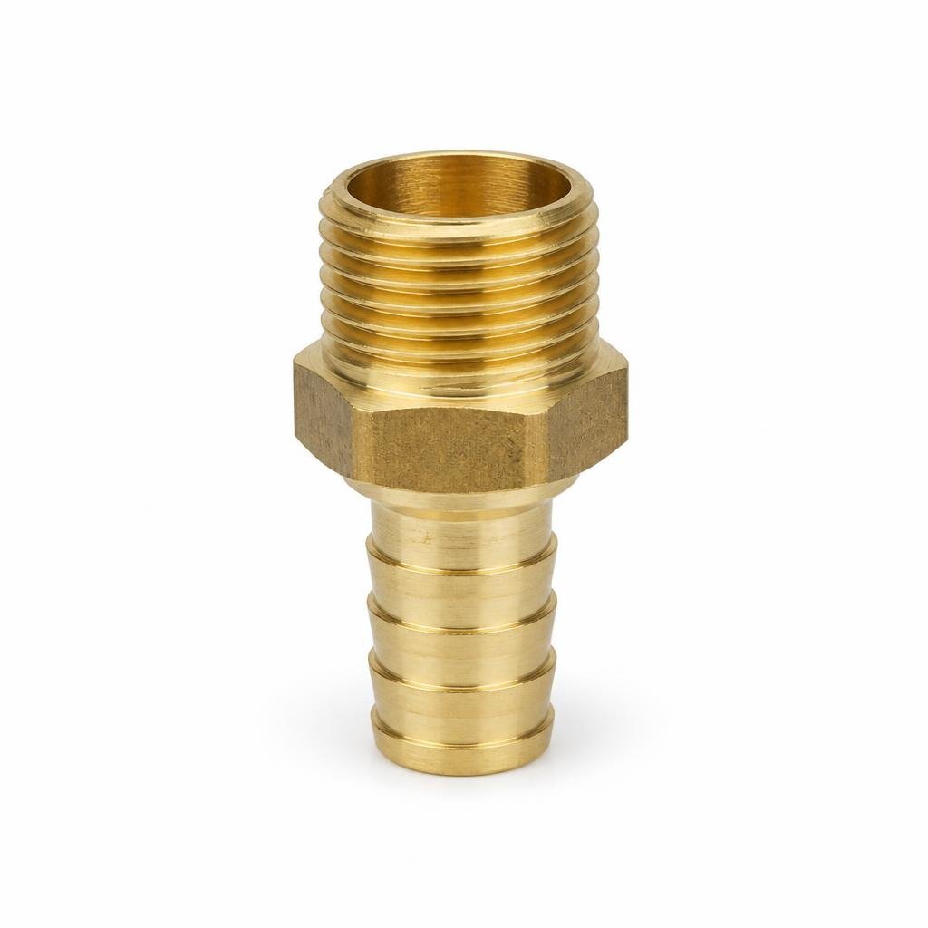 1/2"M X 1/2" BRASS SINGLE TAIL BARB