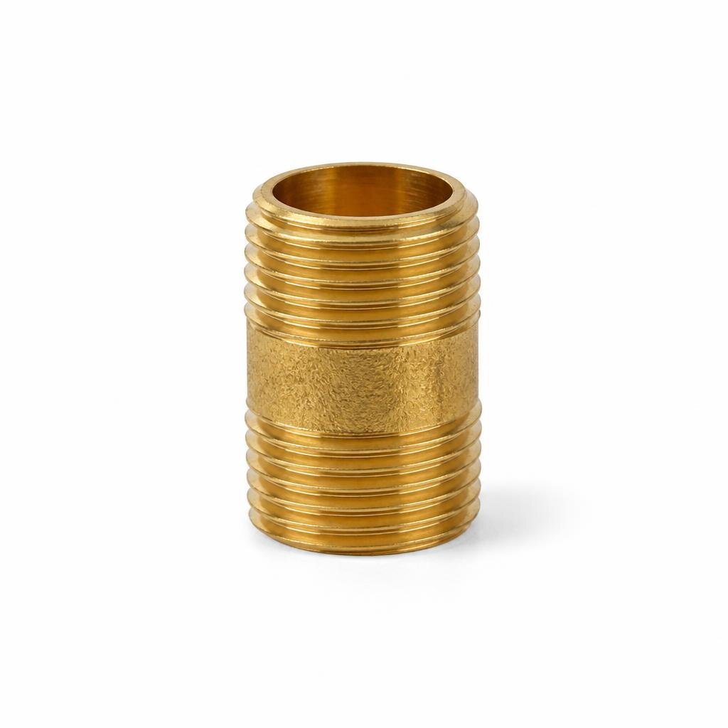 CITY 1/2" BRASS NIPPLE