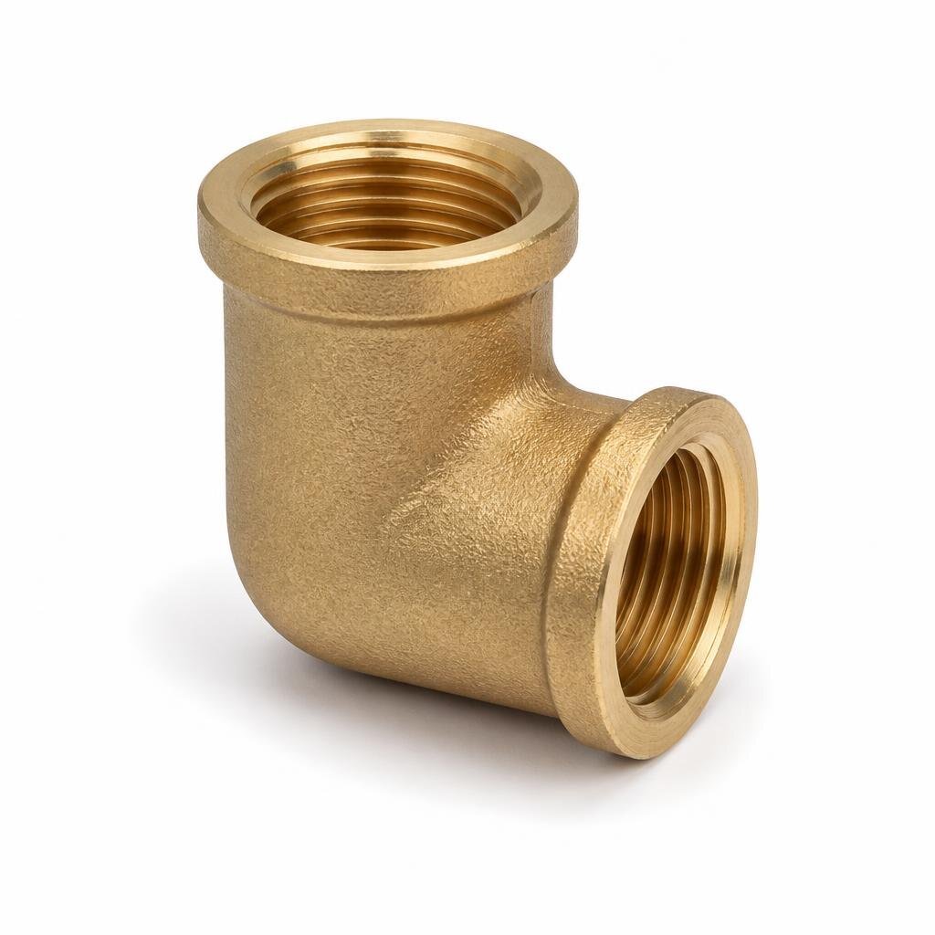 CITY 1/2" BRASS STREET ELBOW