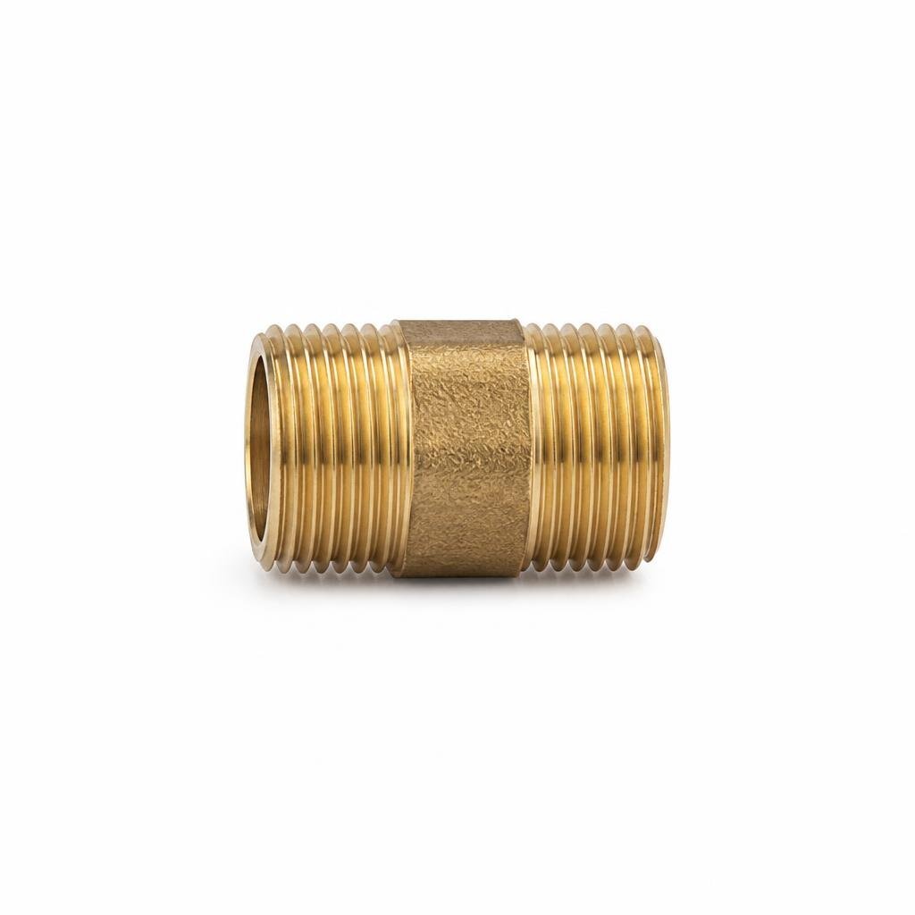 TM 3/4" BRASS NIPPLE