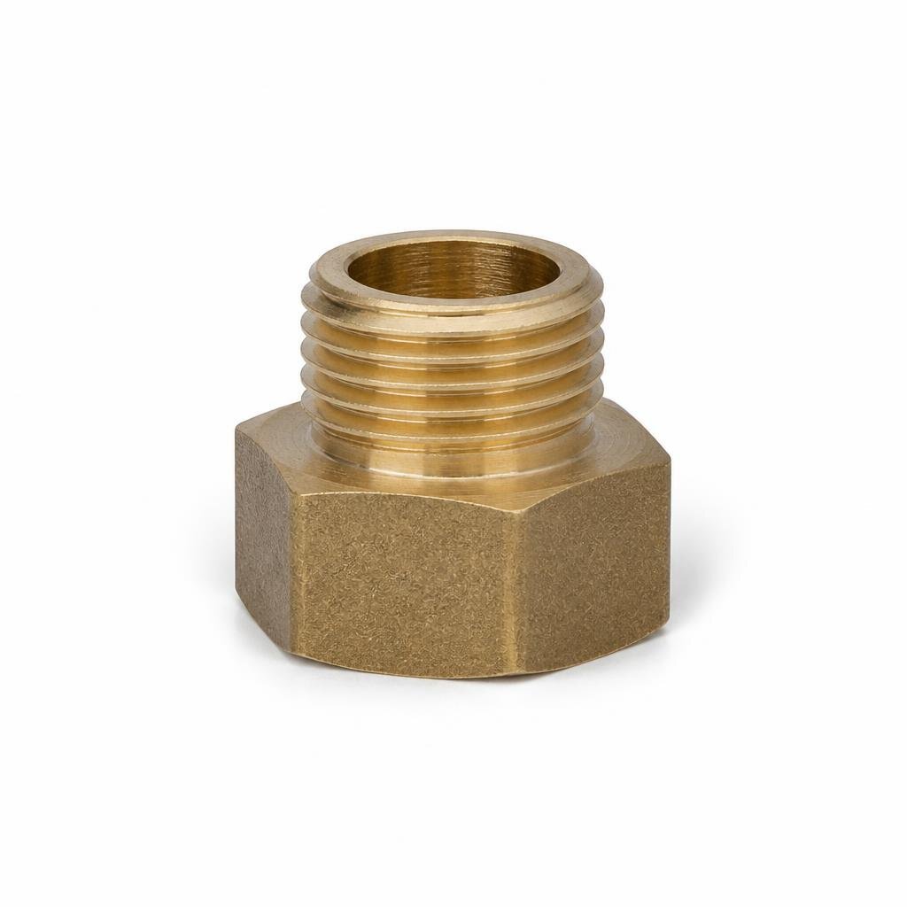 S-LINE 00901V 1/2" BRASS NOZZLE ADAPATOR - ROUGH
