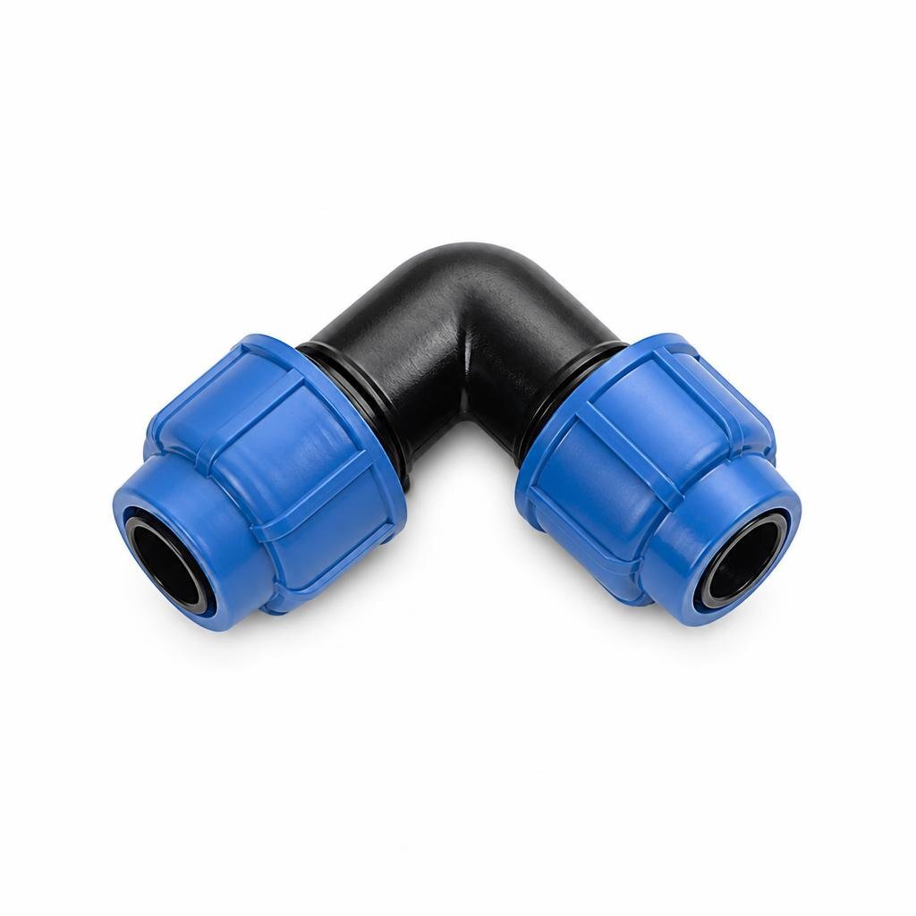 PV-E-08-08 8MM UNION ELBOW FITTING