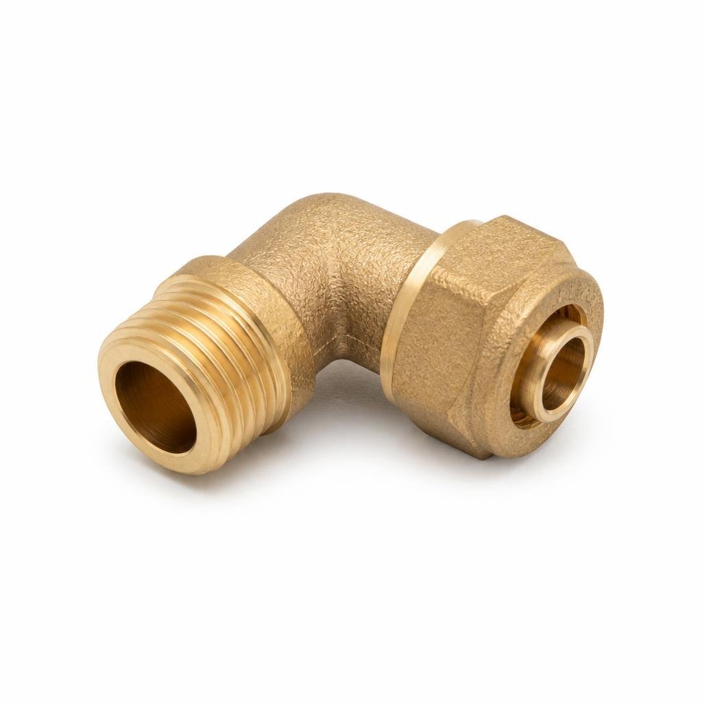 UNION MALE 10MM X 1/4" ELBOW FITTING