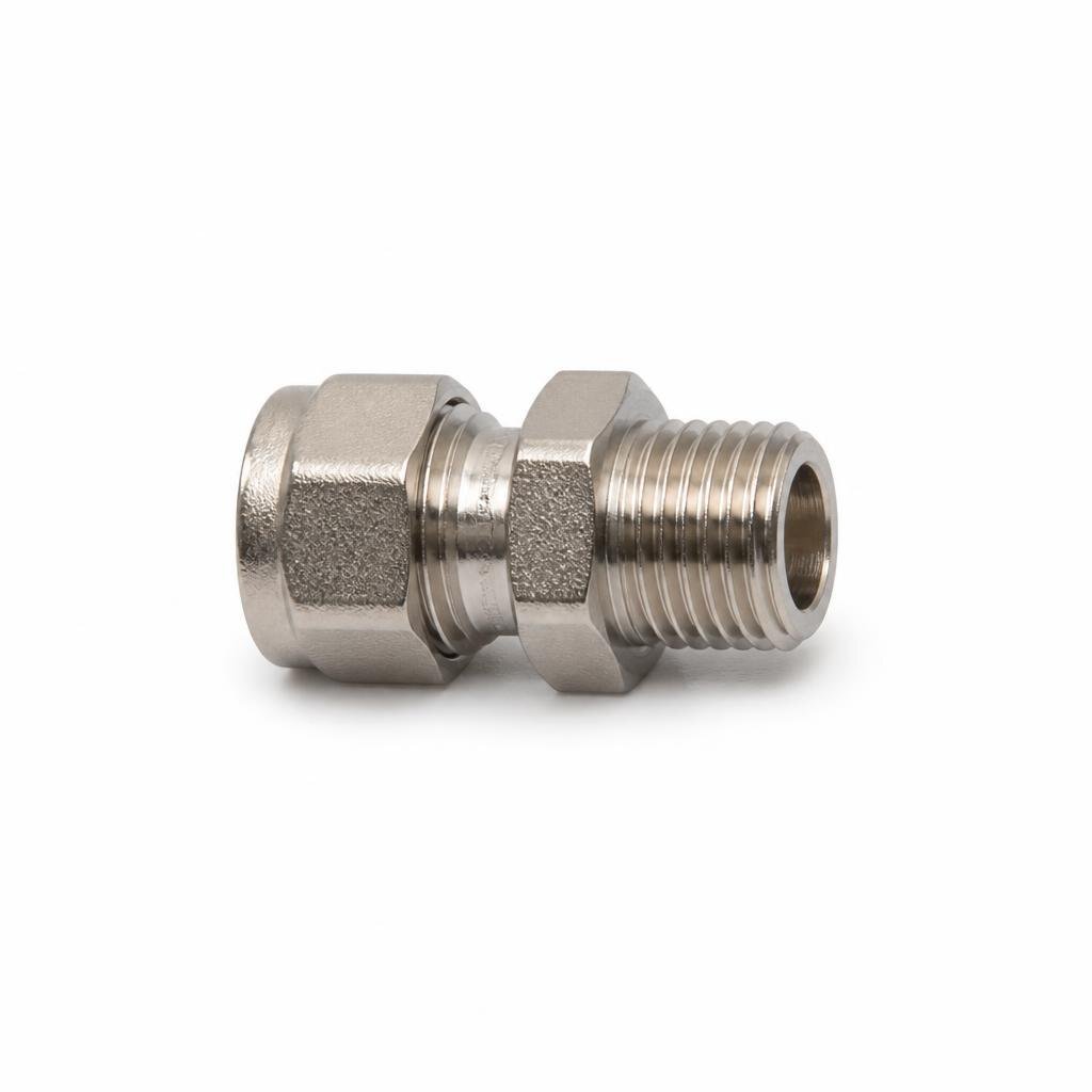 PC08-03 8MM UNION STRAIGHT MALE FITTING